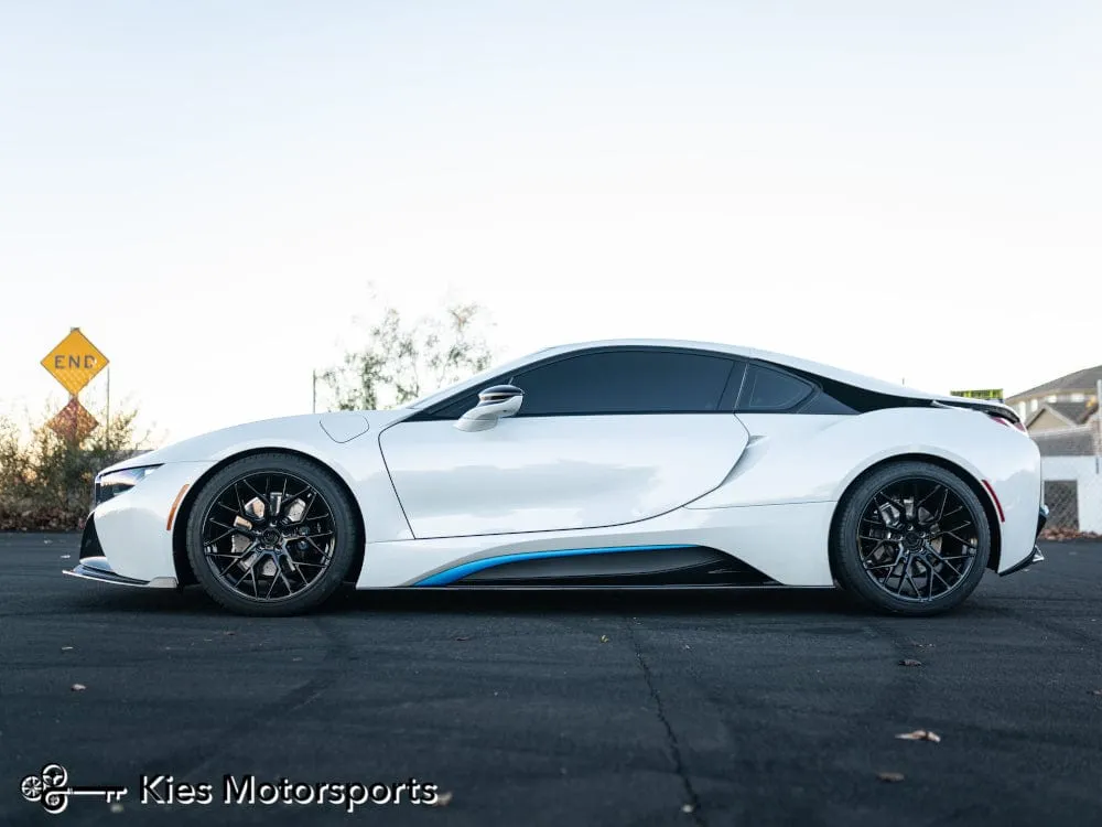 2014-2020 BMW i8 (I12) Performance Inspired Carbon Fiber Aero Side Skirt Extensions