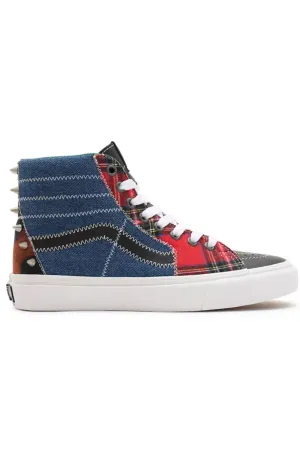 (2QG9GB) Tartan Daze Sk8-Hi Shoes - Multi