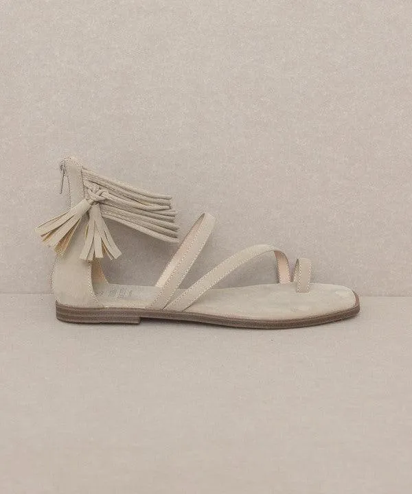 Abril - Strappy Ankle Wrap Sandal