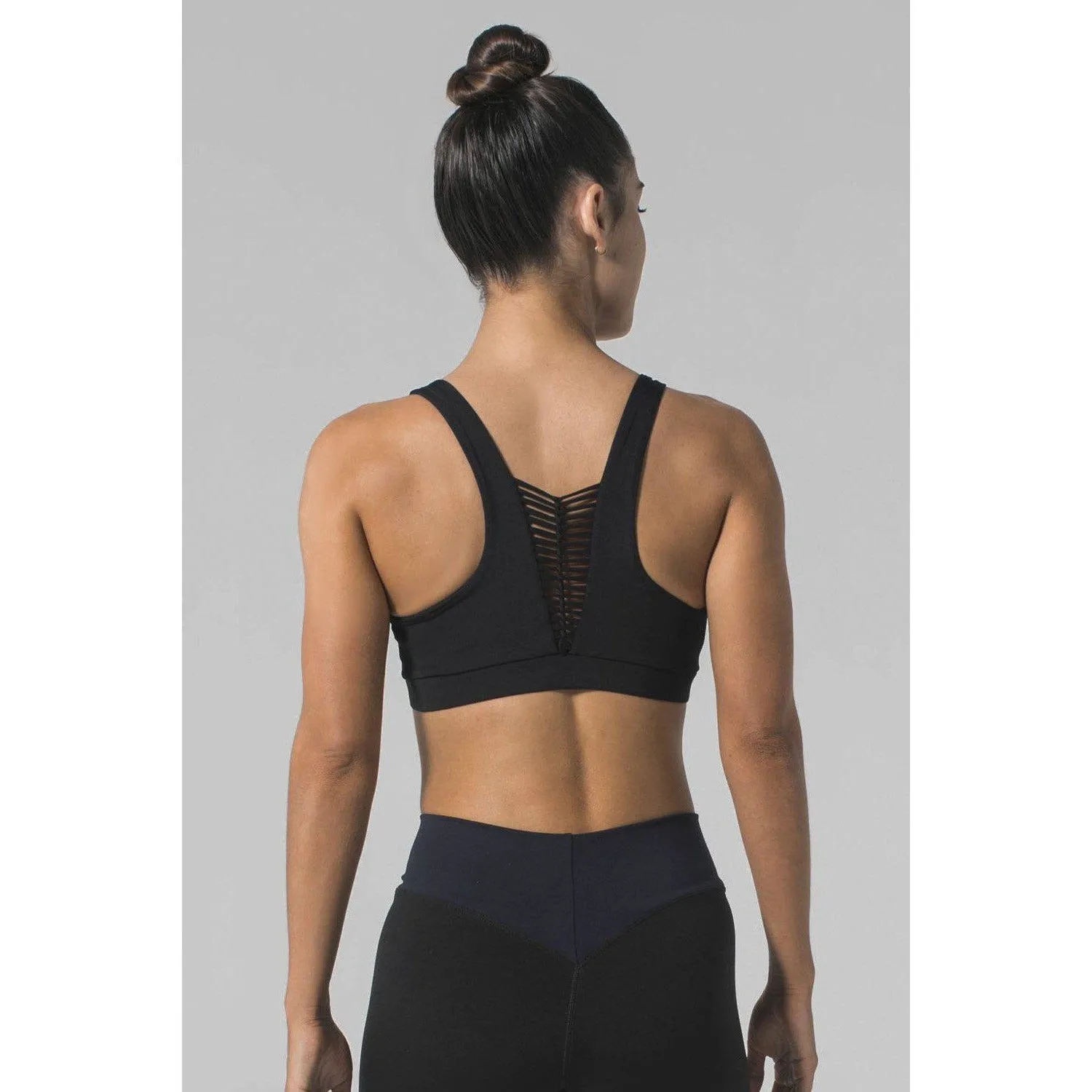 Access Denied Black Sports Bra