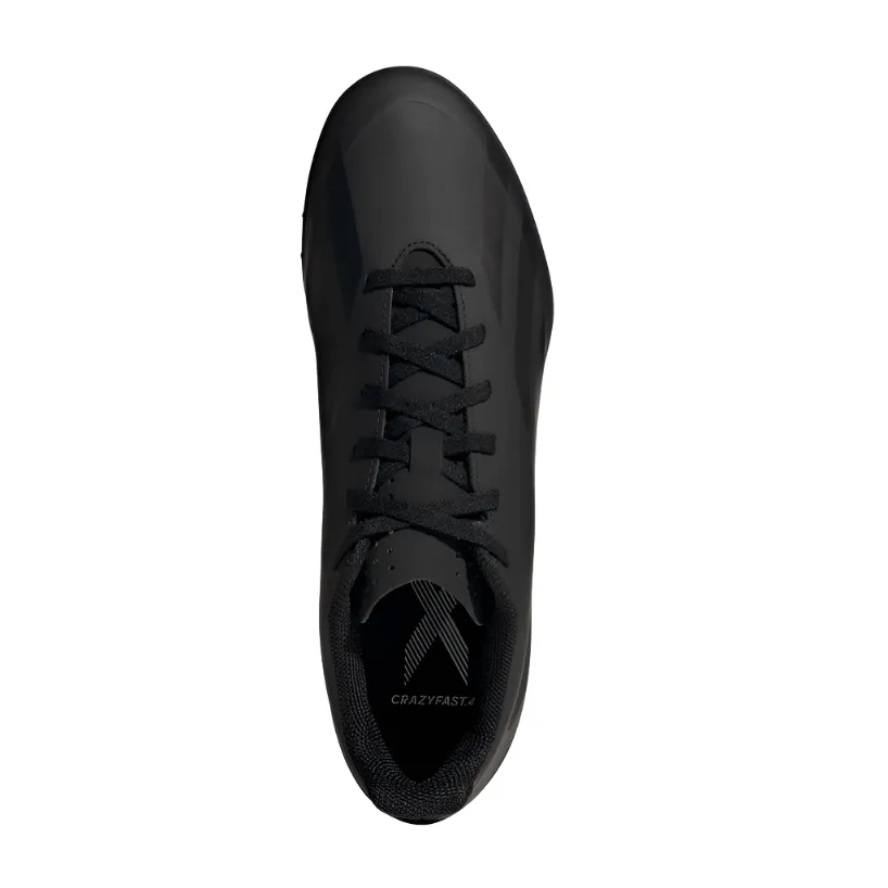 Adidas Adults Astro Turf Boots X Crazyfast.4 TF Black/Black