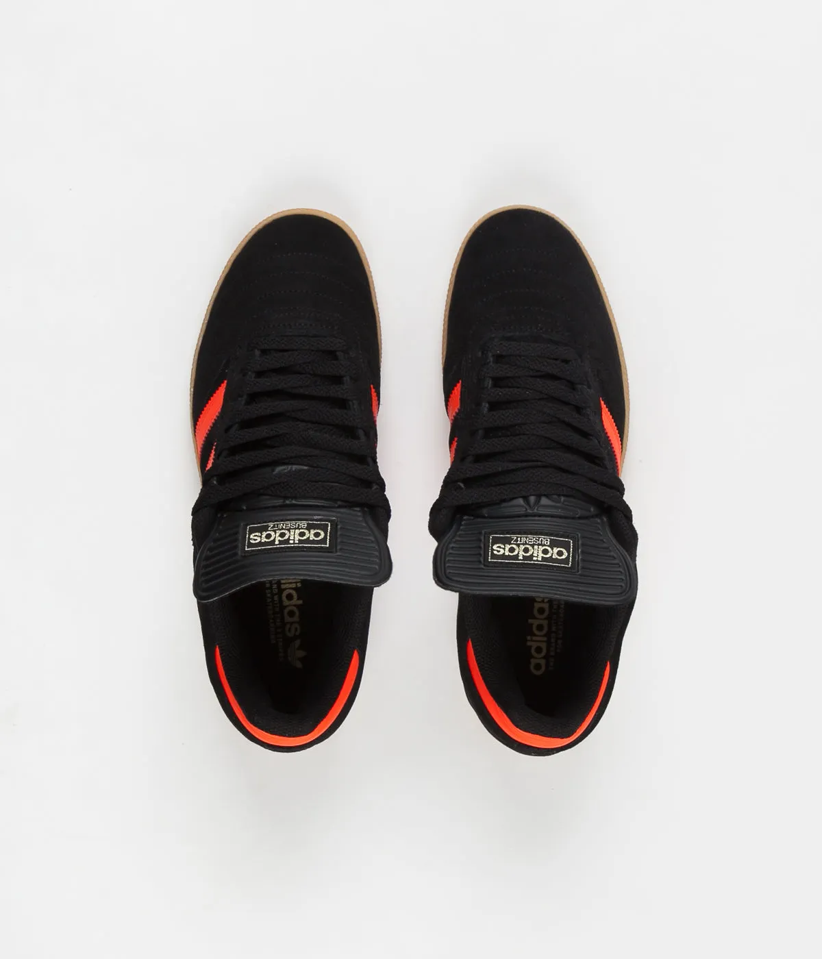 Adidas Busenitz Shoes - Core Black / Solar Red / Gum1