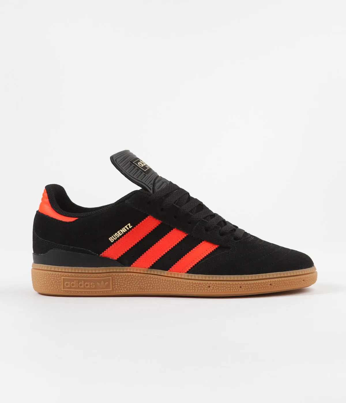 Adidas Busenitz Shoes - Core Black / Solar Red / Gum1