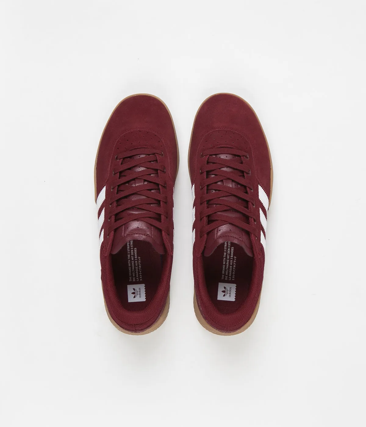 Adidas City Cup Shoes - Collegiate Burgundy / White / Gum4