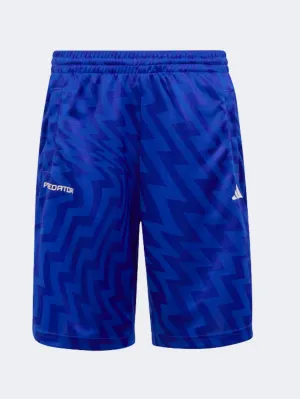 Adidas Football-Inspired Predator Gs-Boys Sportswear Short Lucid Blue