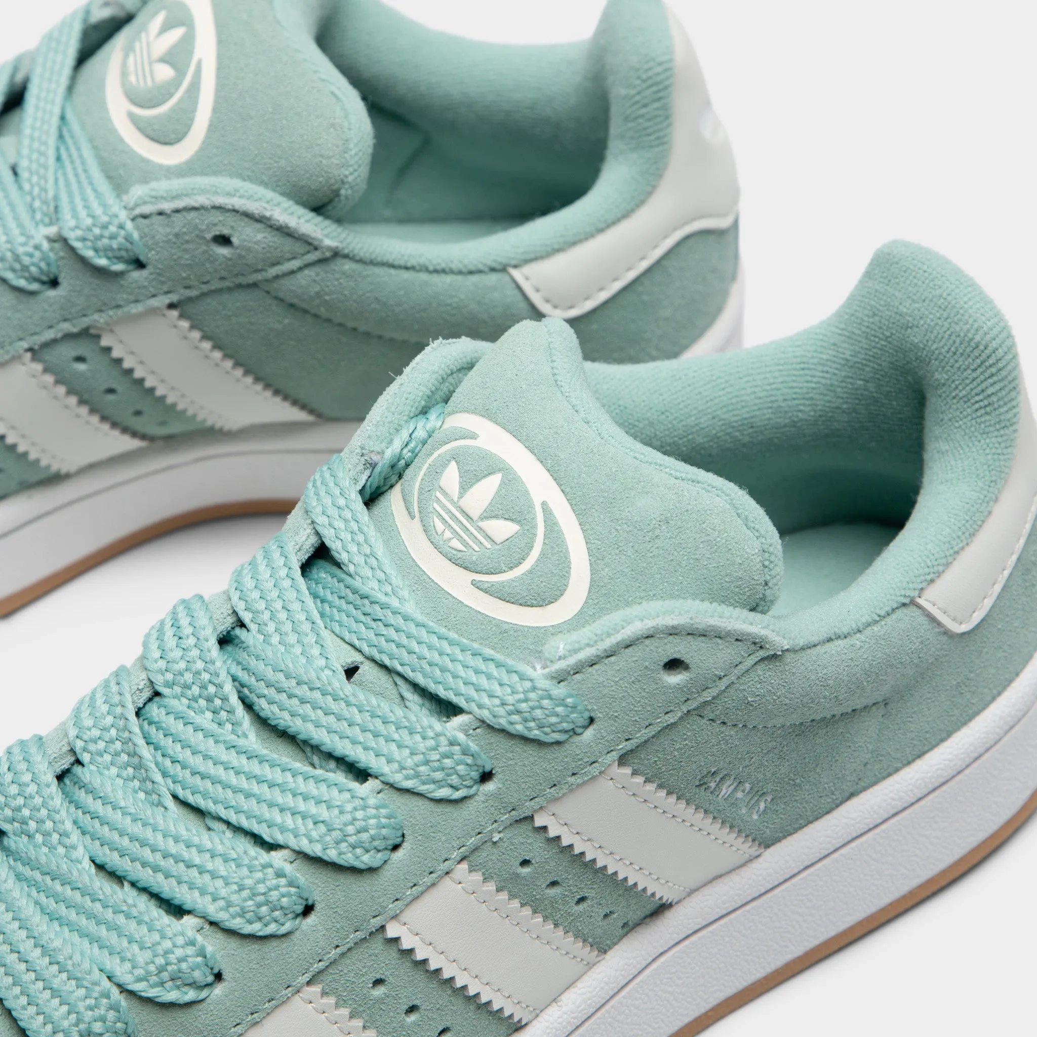 adidas Juniors' Campus 00s Haze Green / Grey - Gum