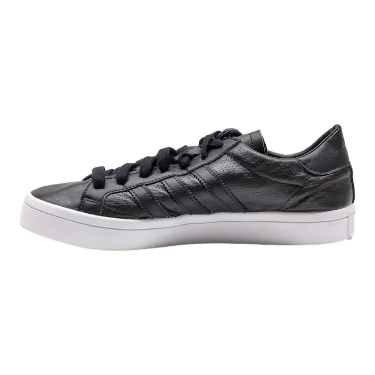 ADIDAS Low Top Trainers Black Synthetic Womens UK 6.5