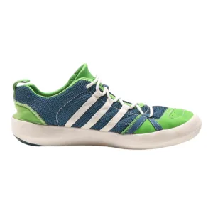 ADIDAS Low Top Trainers Green Synthetic Boys UK 5.5