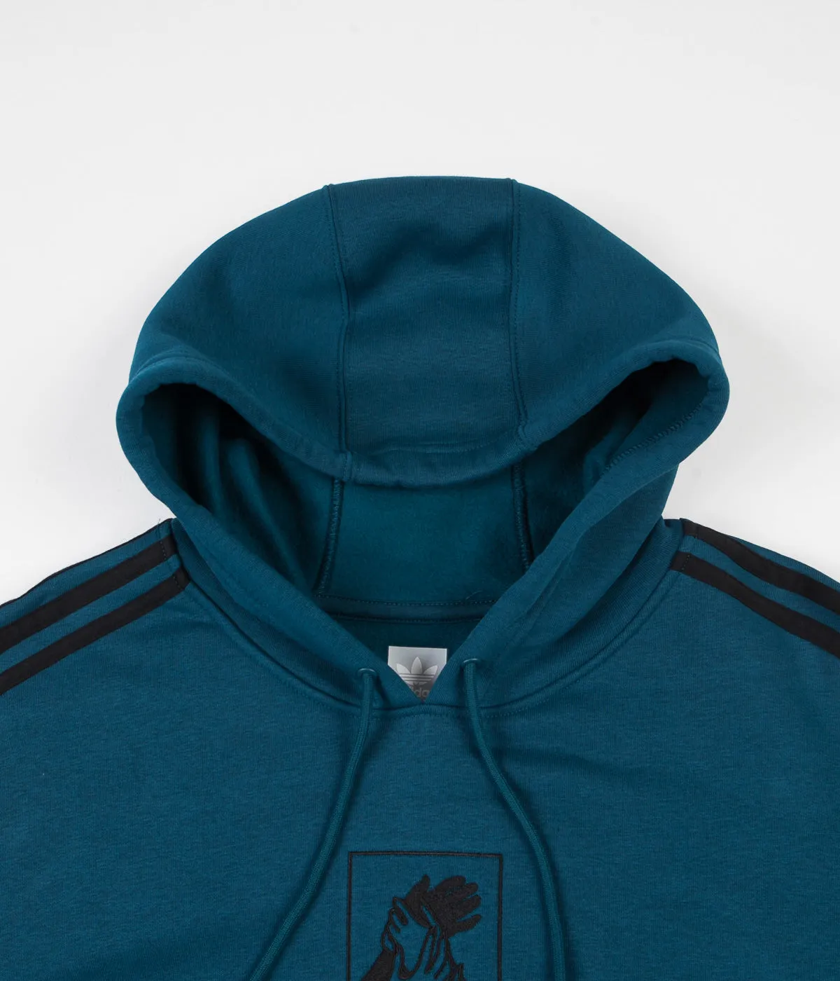 Adidas Manoles Art Hoodie - Tech Mineral / Black