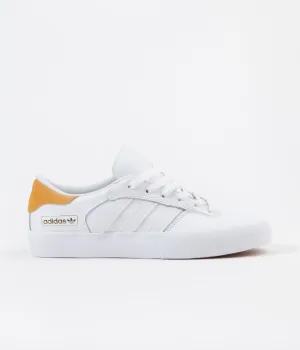 Adidas Matchbreak Super Shoes - White / Tactile Yellow / White