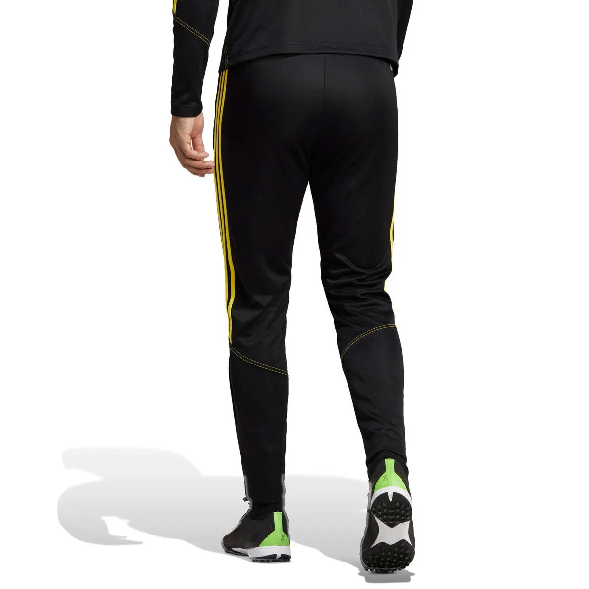 adidas Tiro 23 Club Track Pant - Adult - Black/Yellow