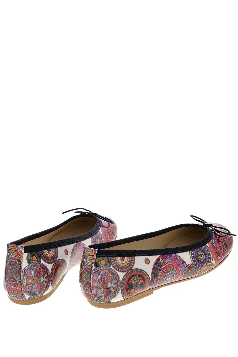 ANTONELLA INDIOS Printed Ballerinas