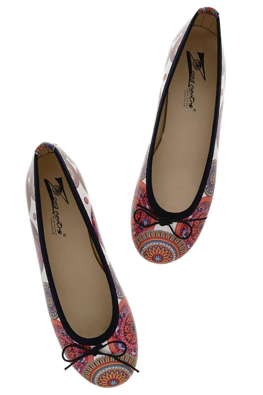 ANTONELLA INDIOS Printed Ballerinas