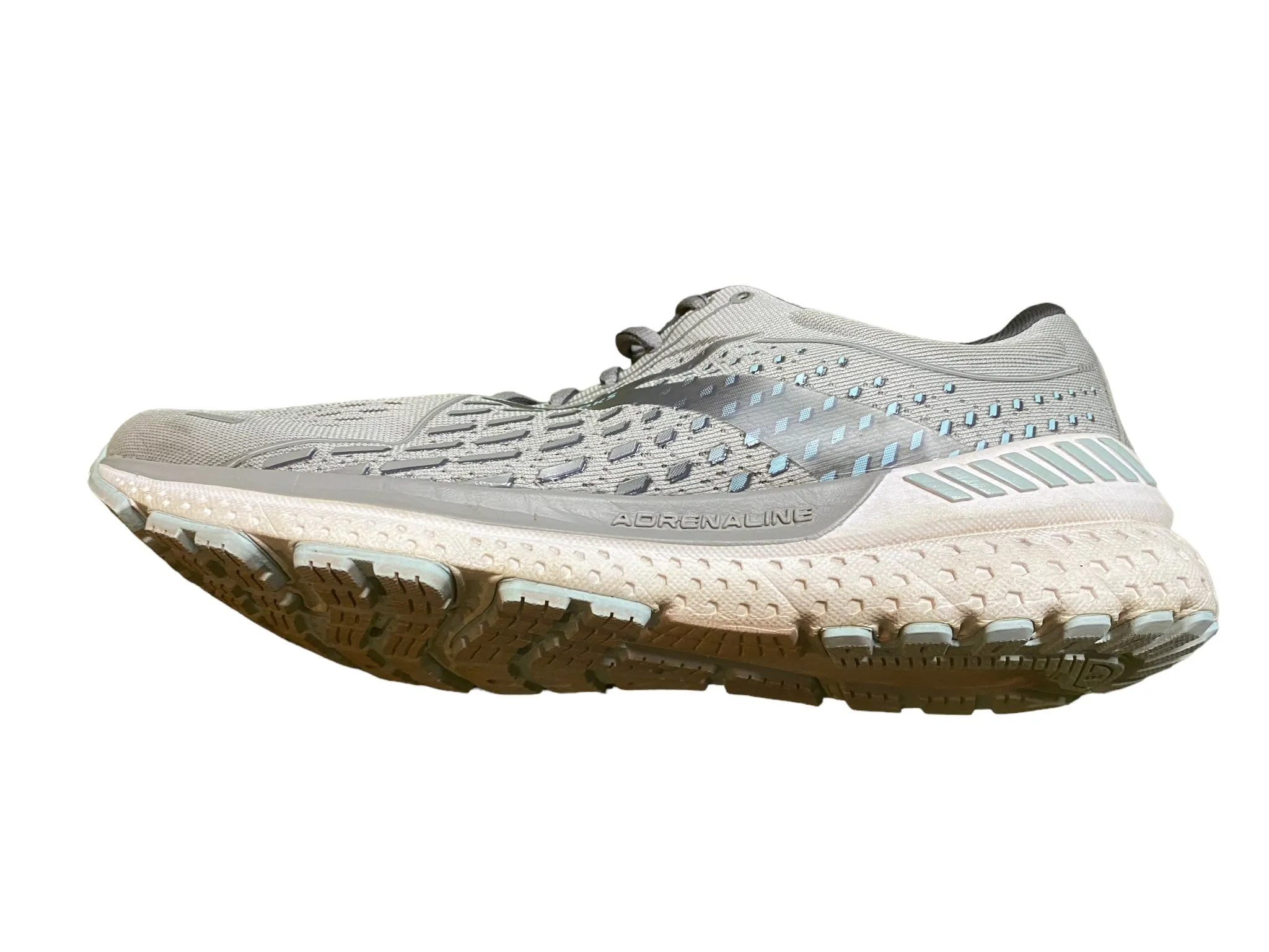 Brooks Adrenaline 21 Grey Comfort Running Shoes Women's (Size: 11) 1203291B061