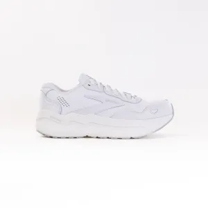 Brooks Ghost Max Leather (Men's) - White/White