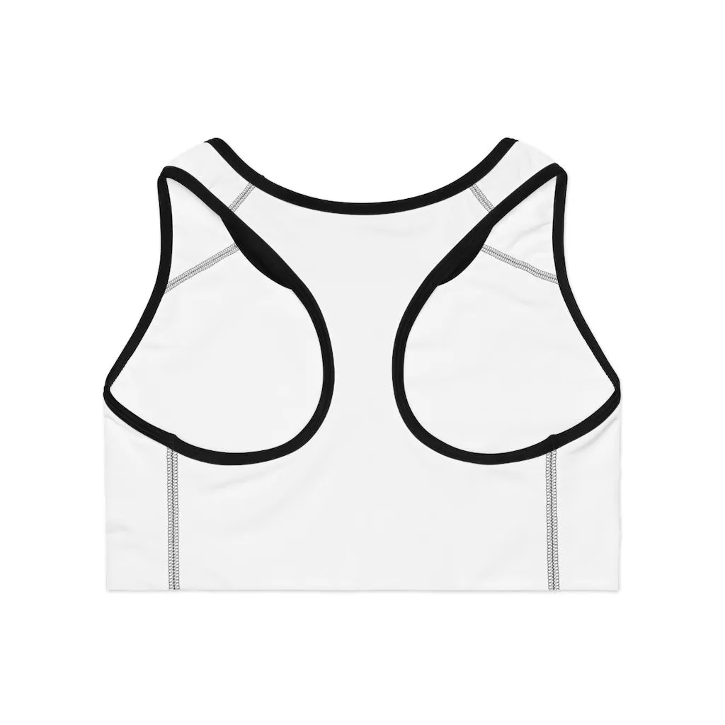 Bunny with Carrot Sports Bra (AOP)