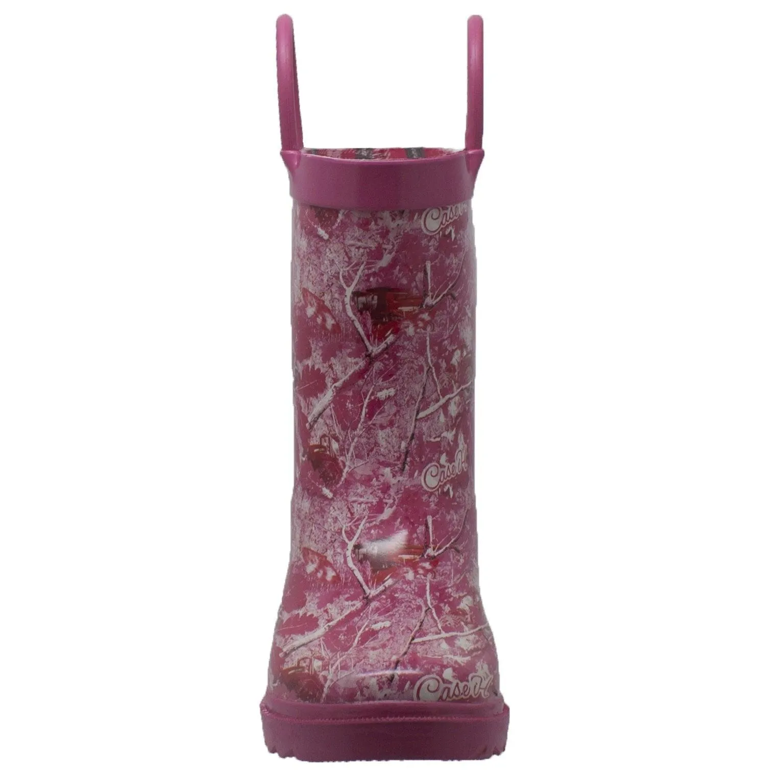 Case IH Toddler's Camo Rubber Boot Pink