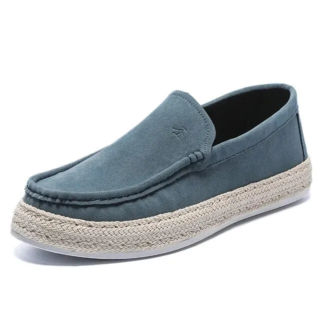 Casual Solid Canvas Slip-On Shoes