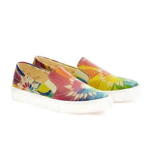 Colored Leaves Sneaker Shoes VN4003