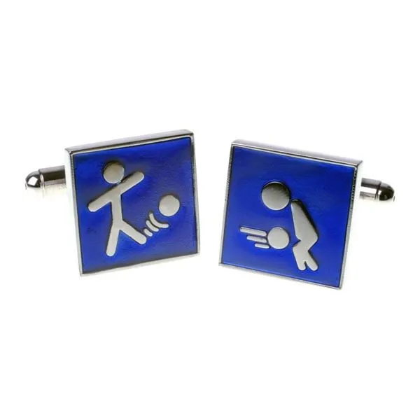 Comedy Football Cufflinks