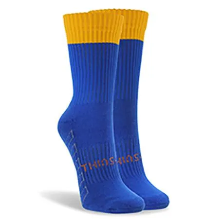 Contrast Top Short ThinSkins Socks - 6 Pack