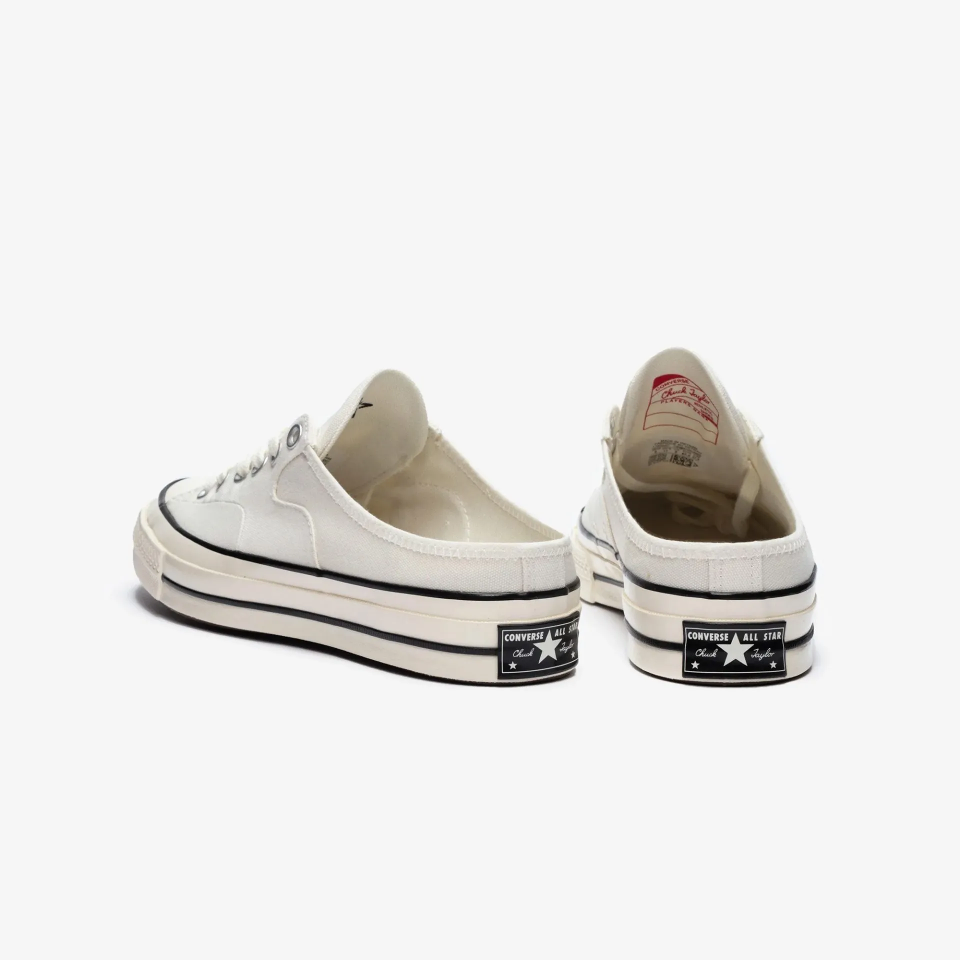 Converse | CHUCK 70 MULE  { EGRET/BLACK