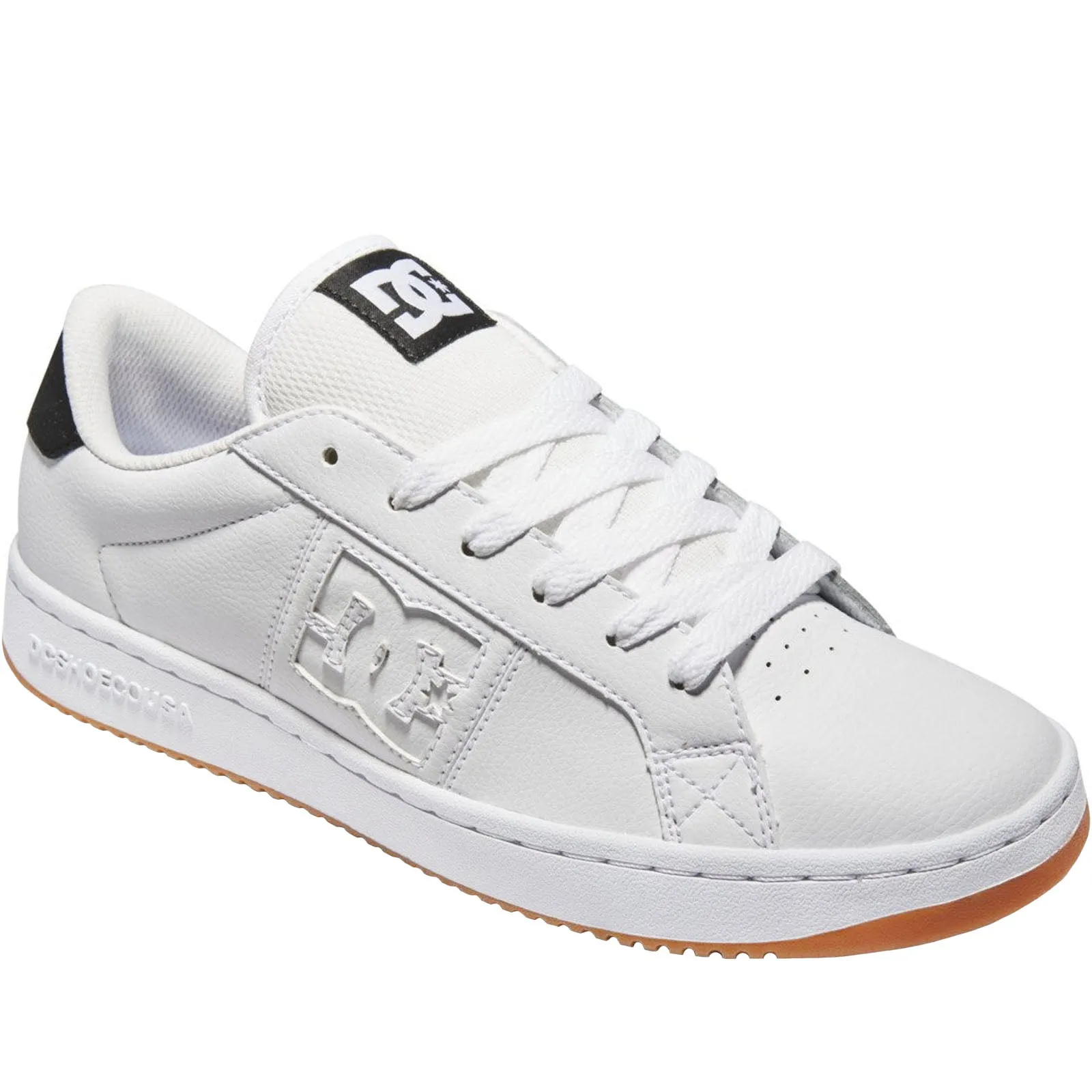 DC Mens Striker Leather Skateboarding Trainers