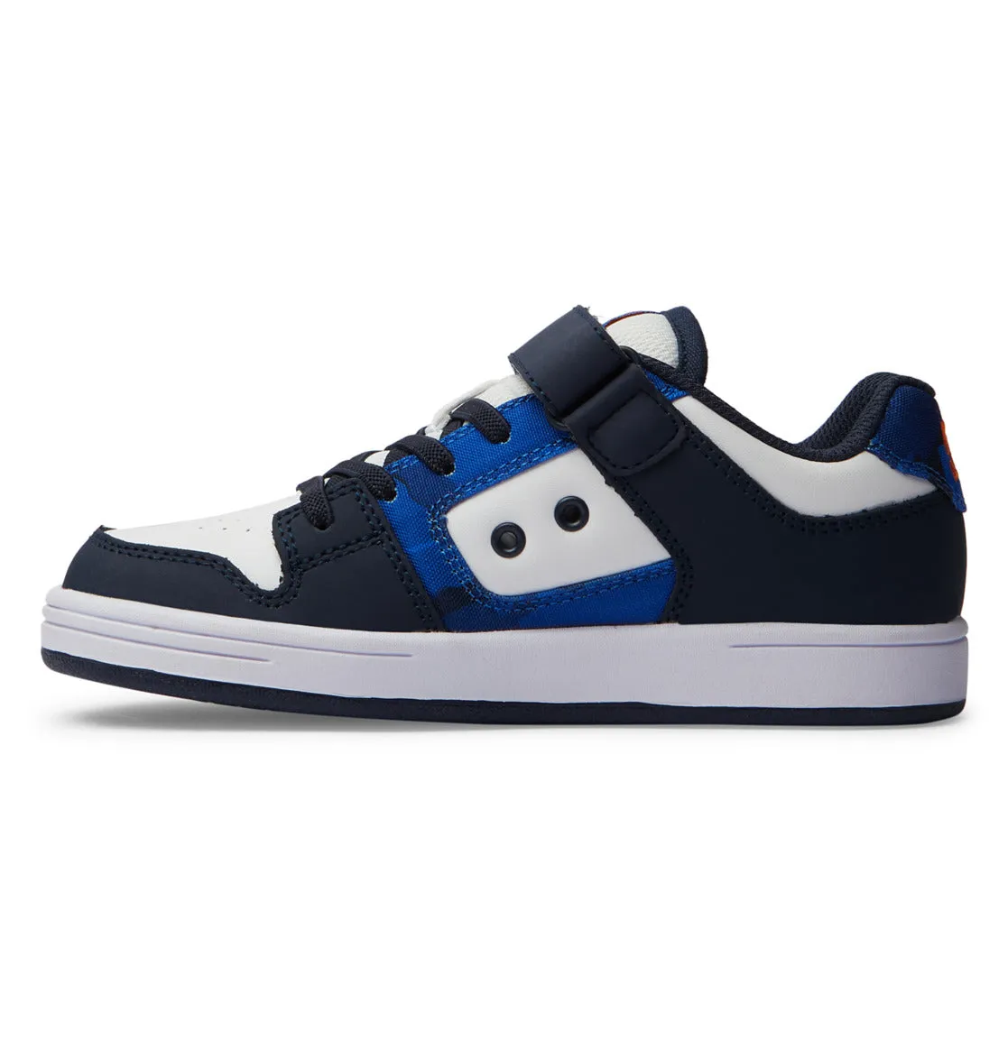 DC Shoes Kids Manteca 4 V Skateboarding Trainers Hook and Loop Skate Shoes