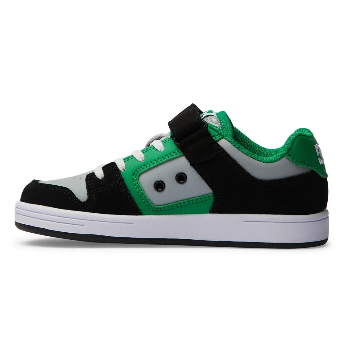 DC Shoes Kids Manteca 4 V Skateboarding Trainers Hook and Loop Skate Shoes