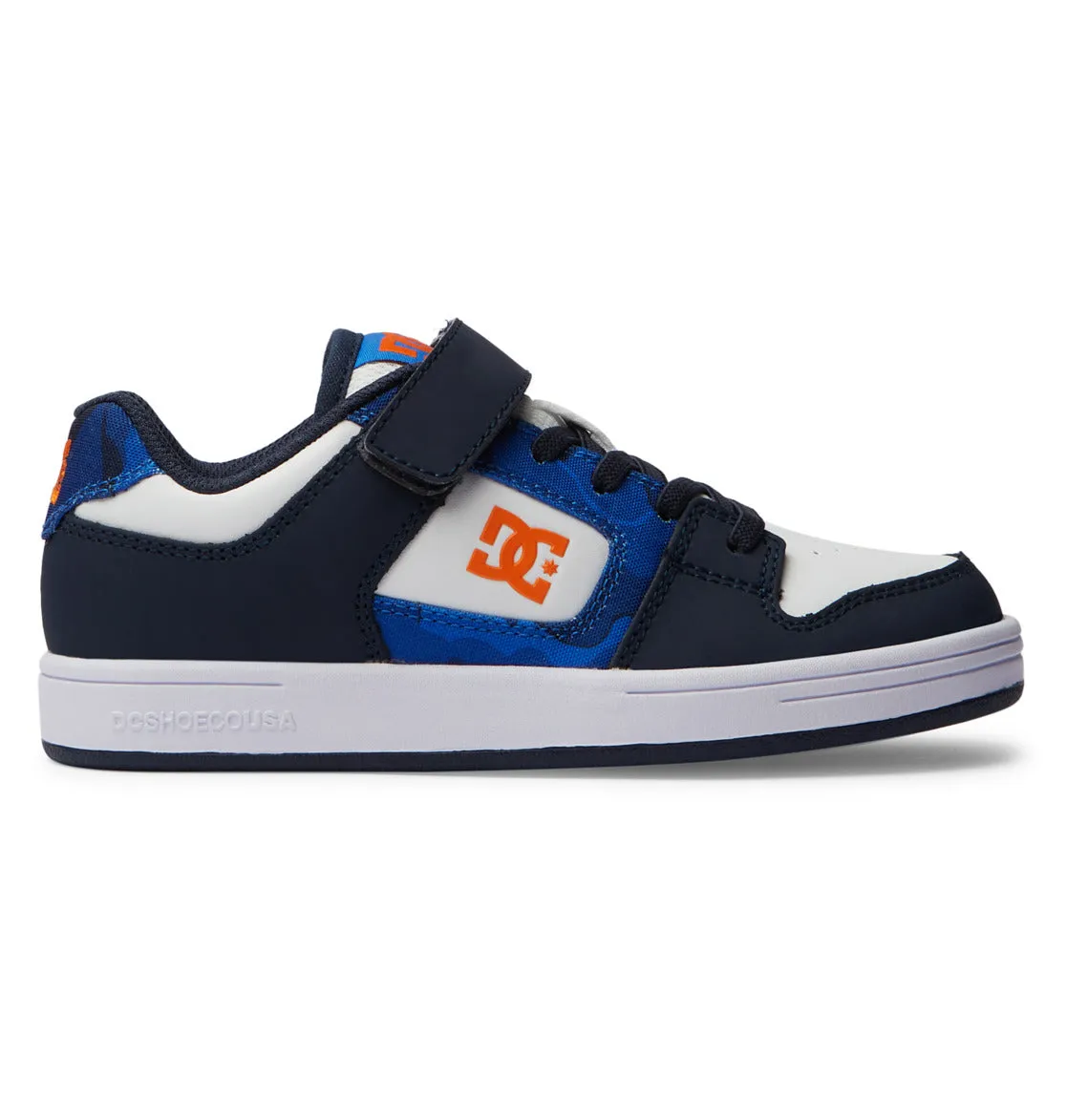 DC Shoes Kids Manteca 4 V Skateboarding Trainers Hook and Loop Skate Shoes