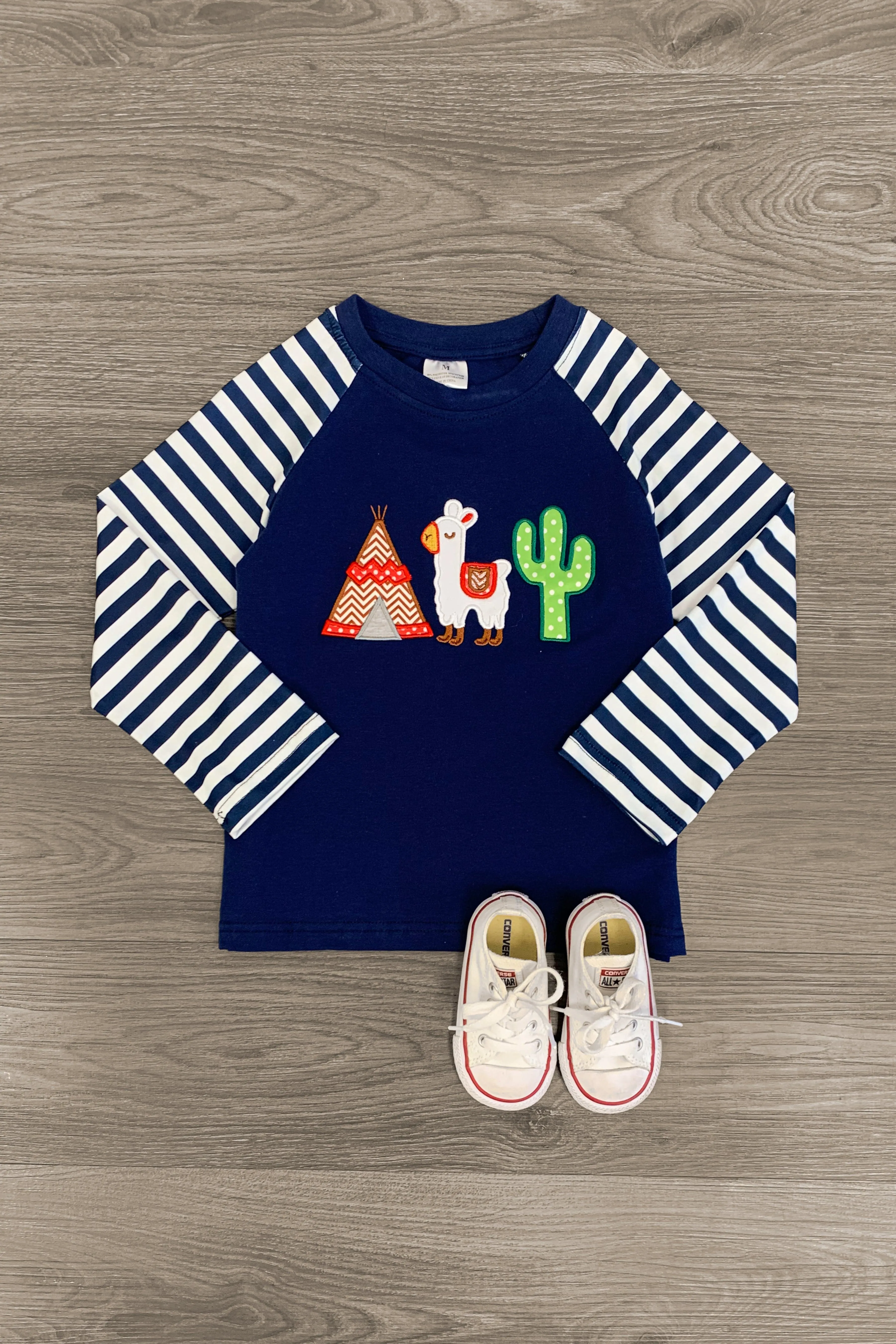 Desert Llama Long Sleeve Top - Gender Neutral!