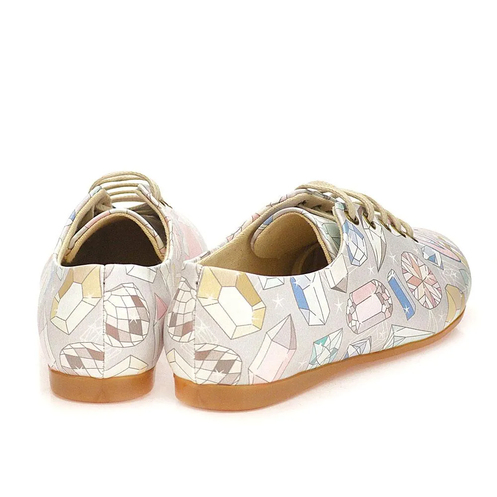 Diamonds Ballerinas Shoes SLV080