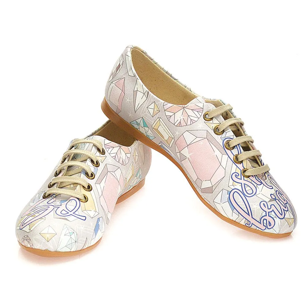 Diamonds Ballerinas Shoes SLV080