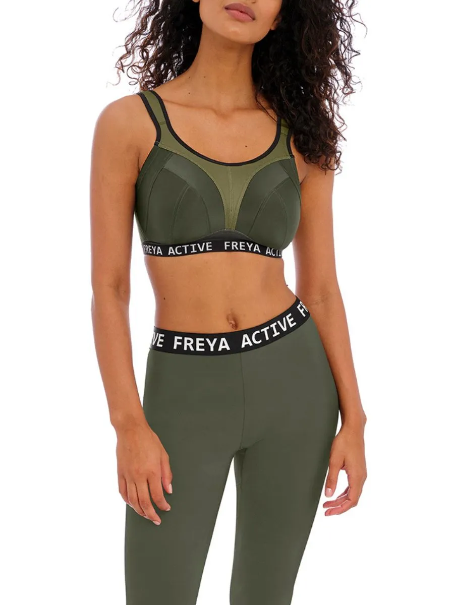 Dynamic Non-Wired Sports Bra - Khaki