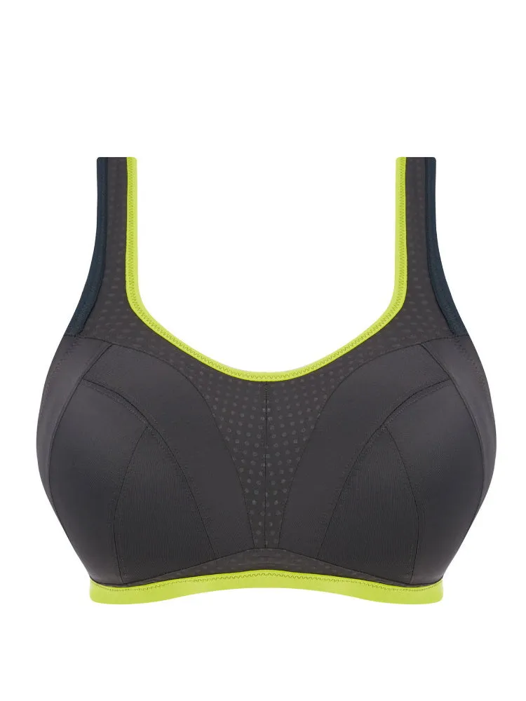 Dynamic Non-Wired Sports Bra - Lime Twist