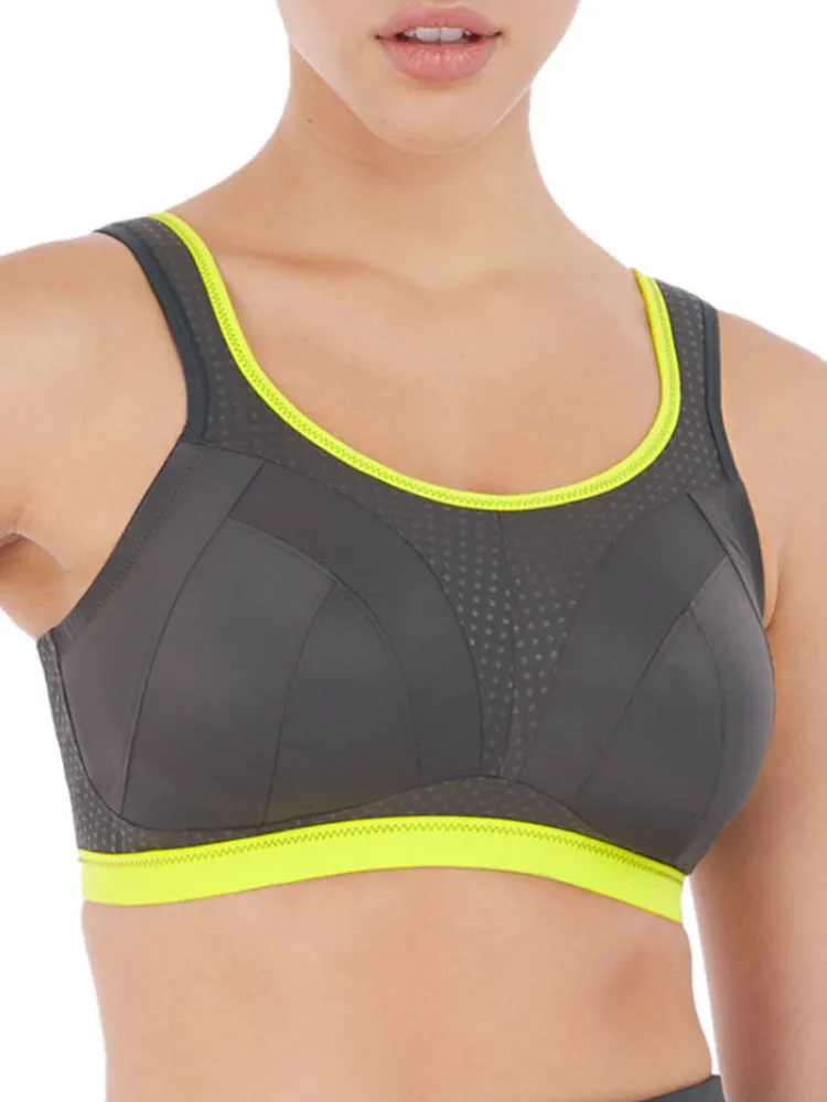 Dynamic Non-Wired Sports Bra - Lime Twist