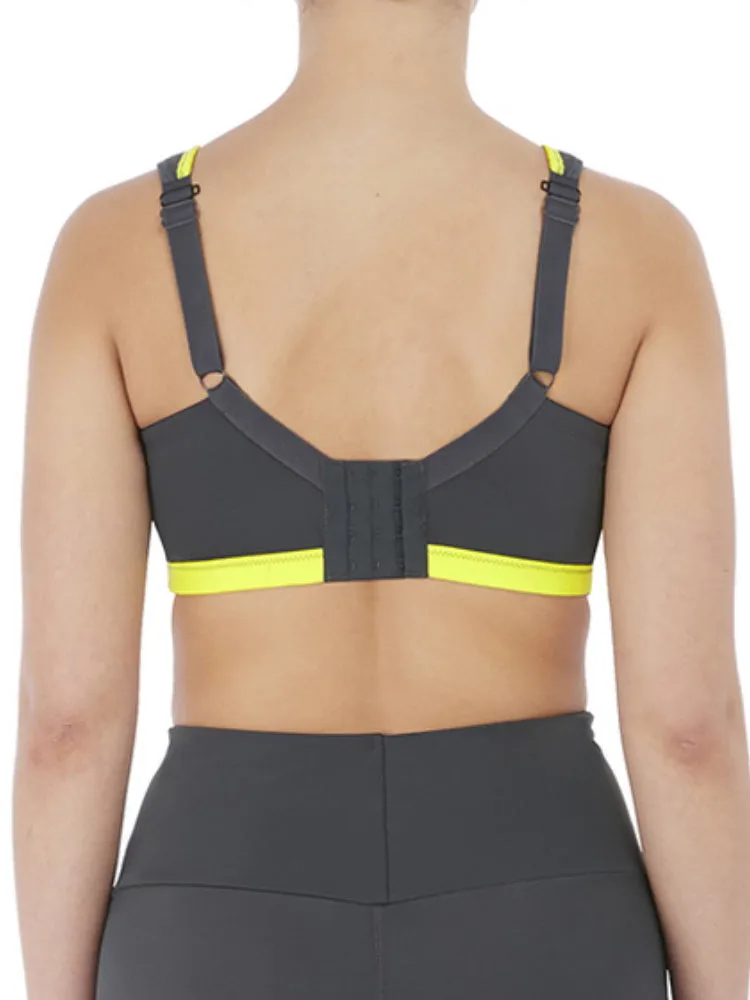 Dynamic Non-Wired Sports Bra - Lime Twist