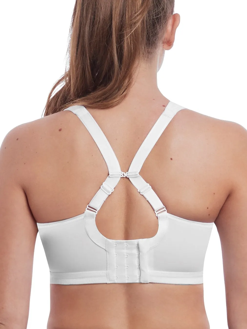 Dynamic Non-Wired Sports Bra - White