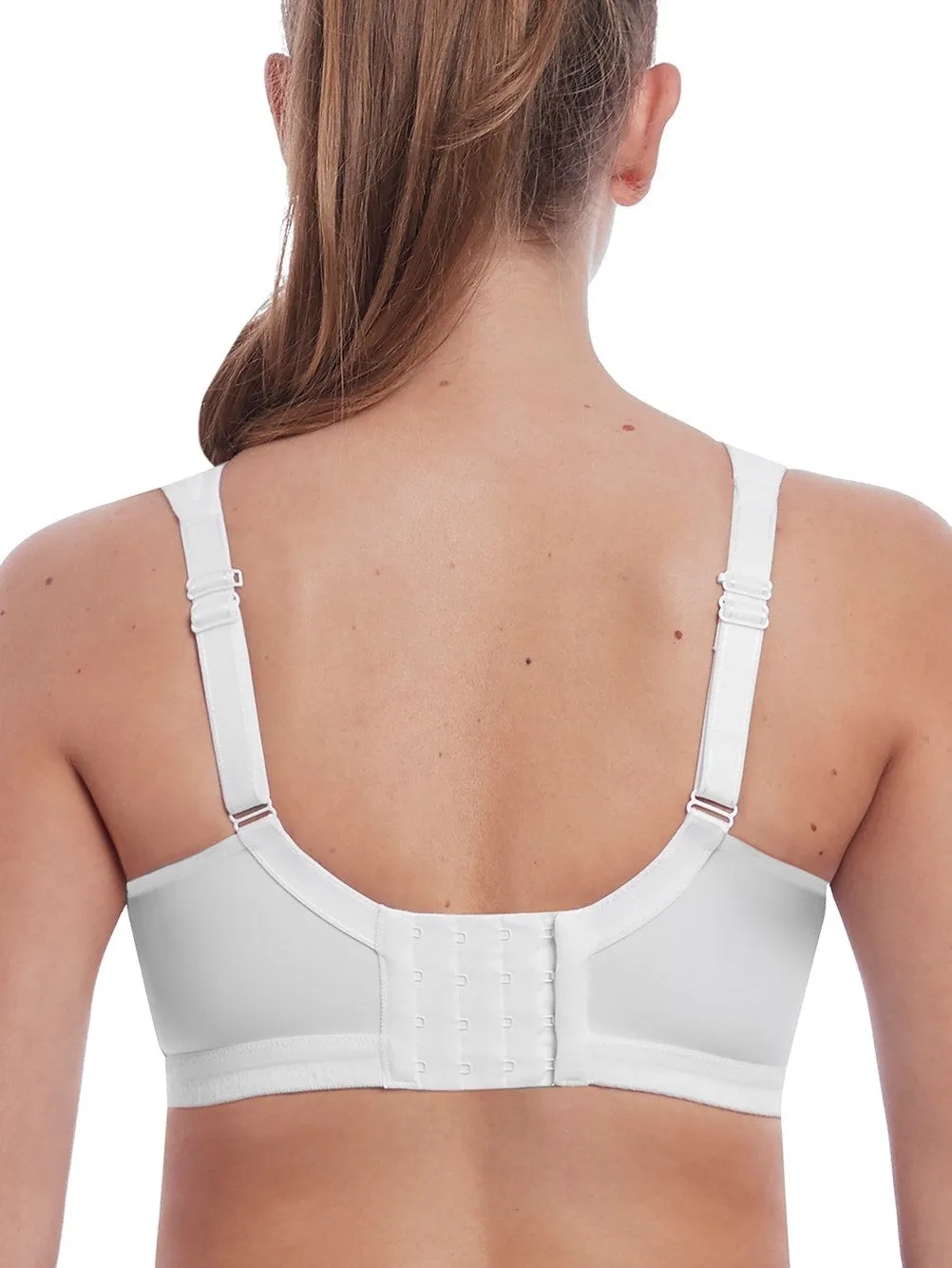 Dynamic Non-Wired Sports Bra - White