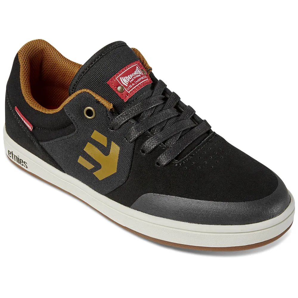 ETNIES KIDS MARANA X INDY [BLACK] SHOES