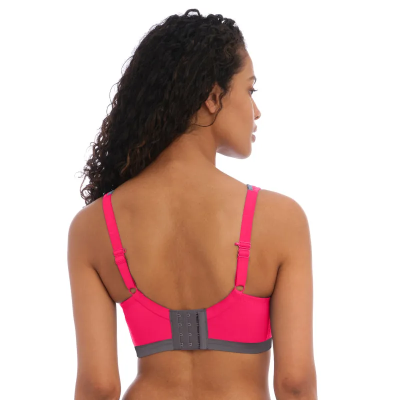 Freya Dynamic Soft Cup Sports Bra Hot Crimson Red