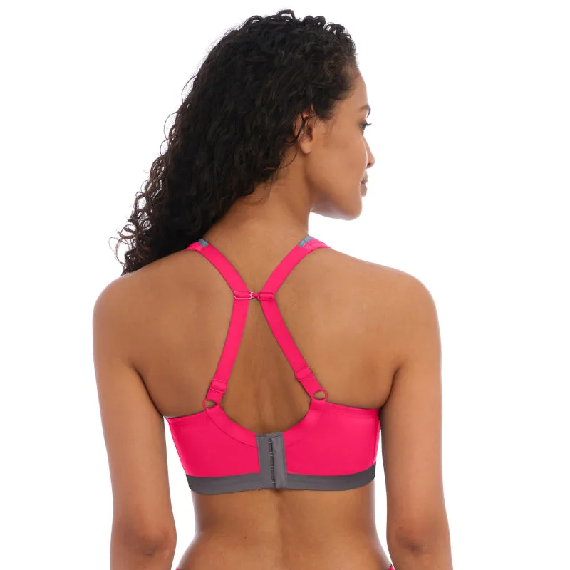 Freya Dynamic Soft Cup Sports Bra Hot Crimson Red