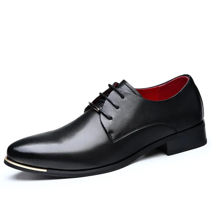 Hnzxzm Trending Italian Patent Leather Shoes Men Business Shoes Lace Up Oxfords Plus Size Male Wedding Party Shoes Men Leather