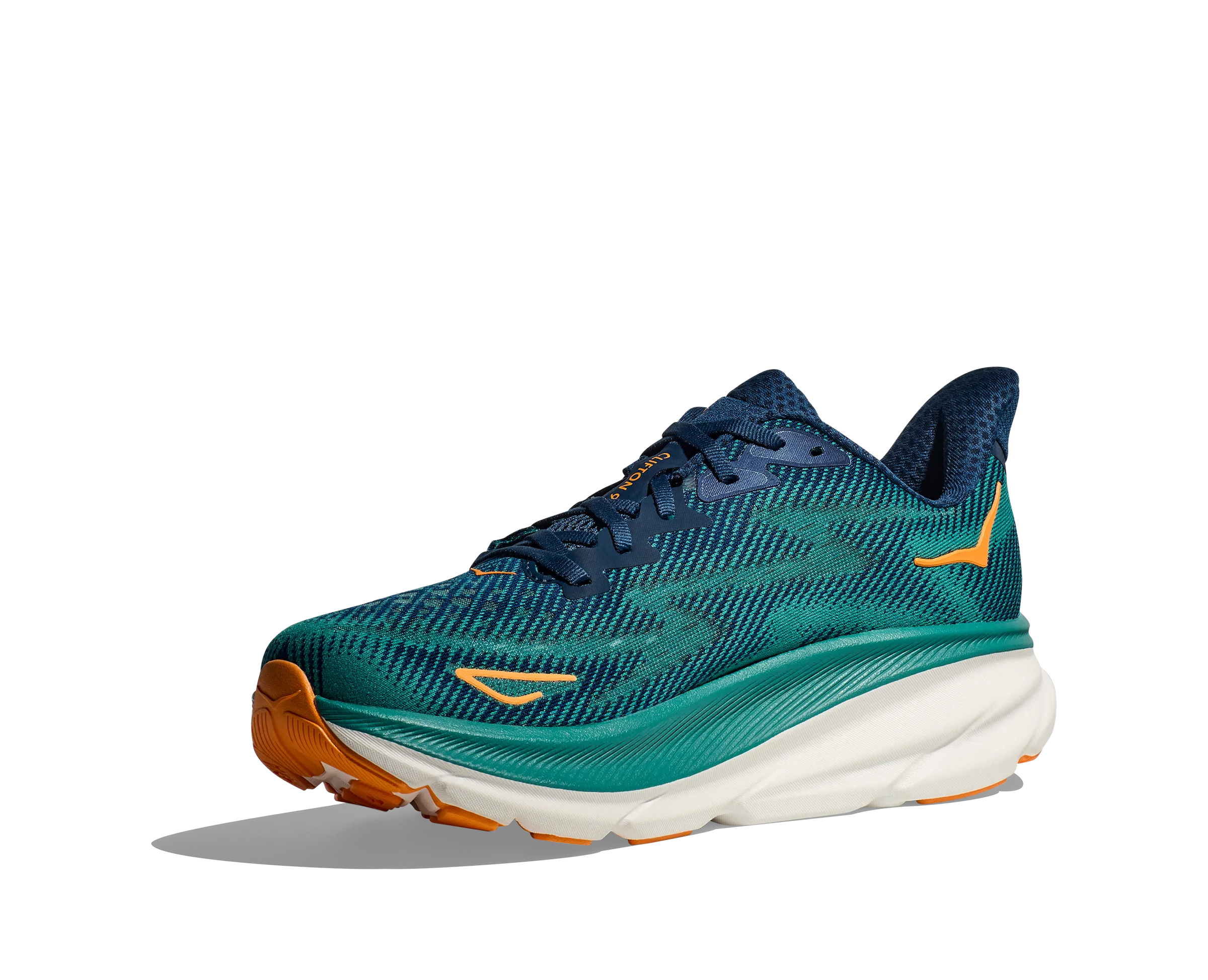 Hoka Mens Trainer Clifton 9 Midnight/Oceanic