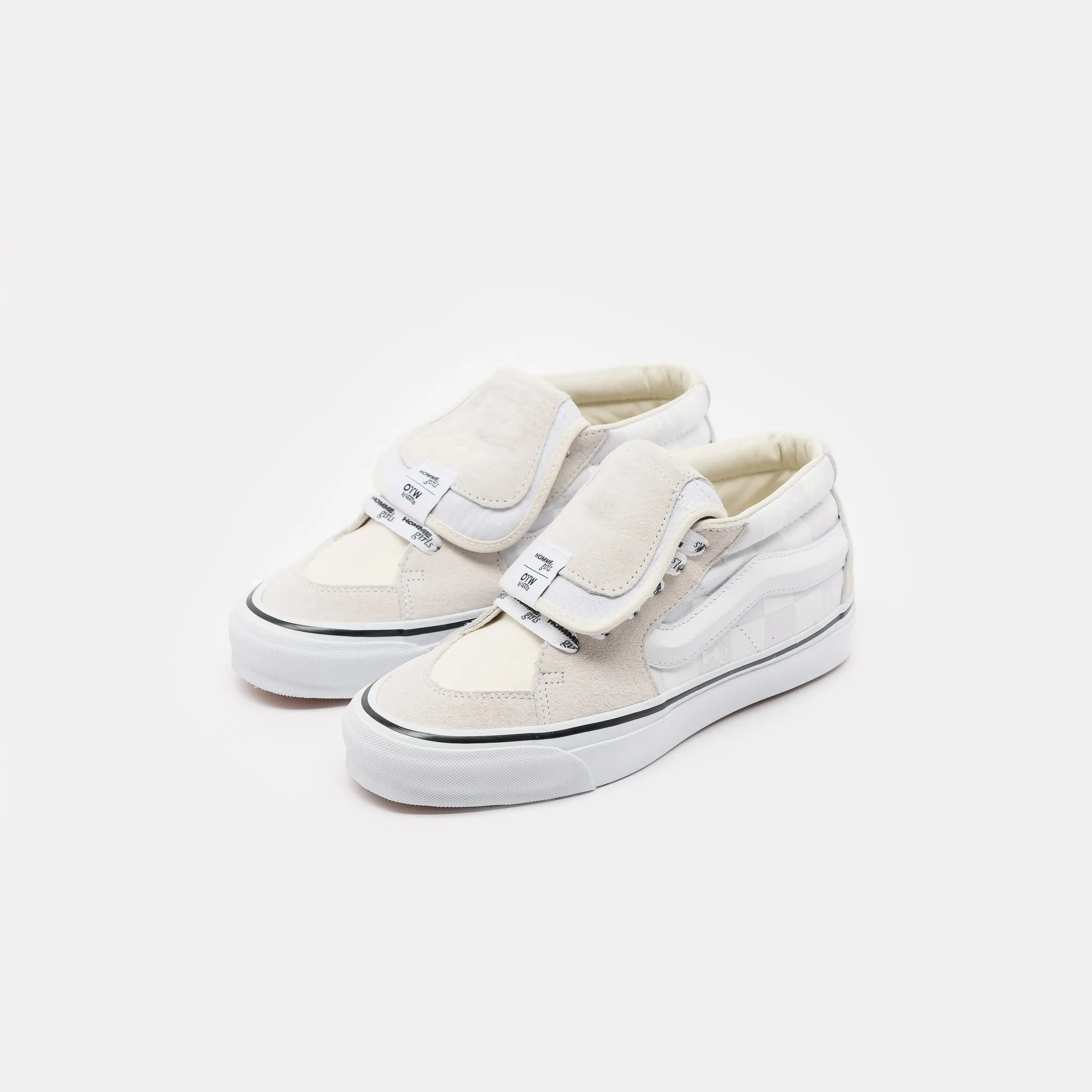 Homme Girls Sk8-Mid Reissue 83 OST Sneaker in Classic White