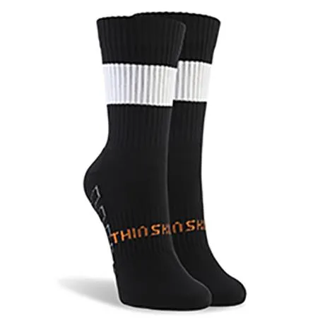 Hooped/Striped Short ThinSkins Socks - 6 Pack