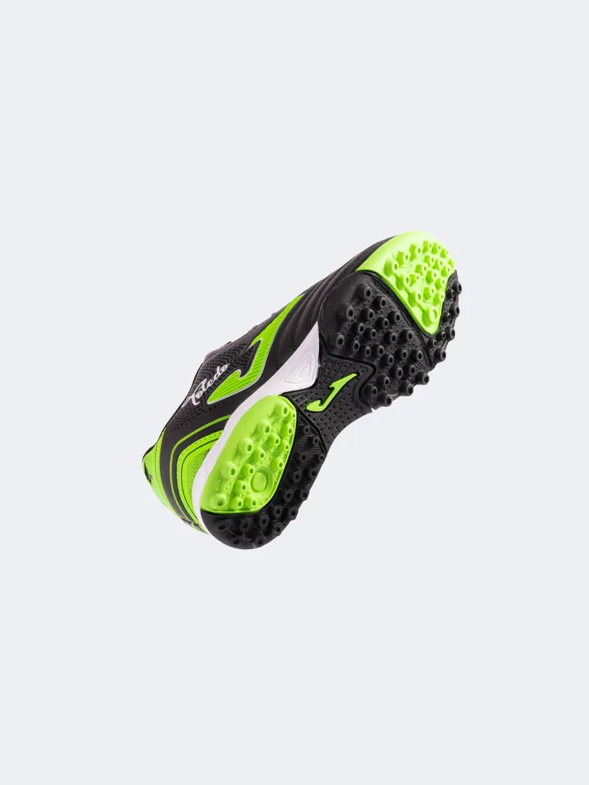 Joma Tftoledo Kids-Unisex Football Shoes Black/Lime