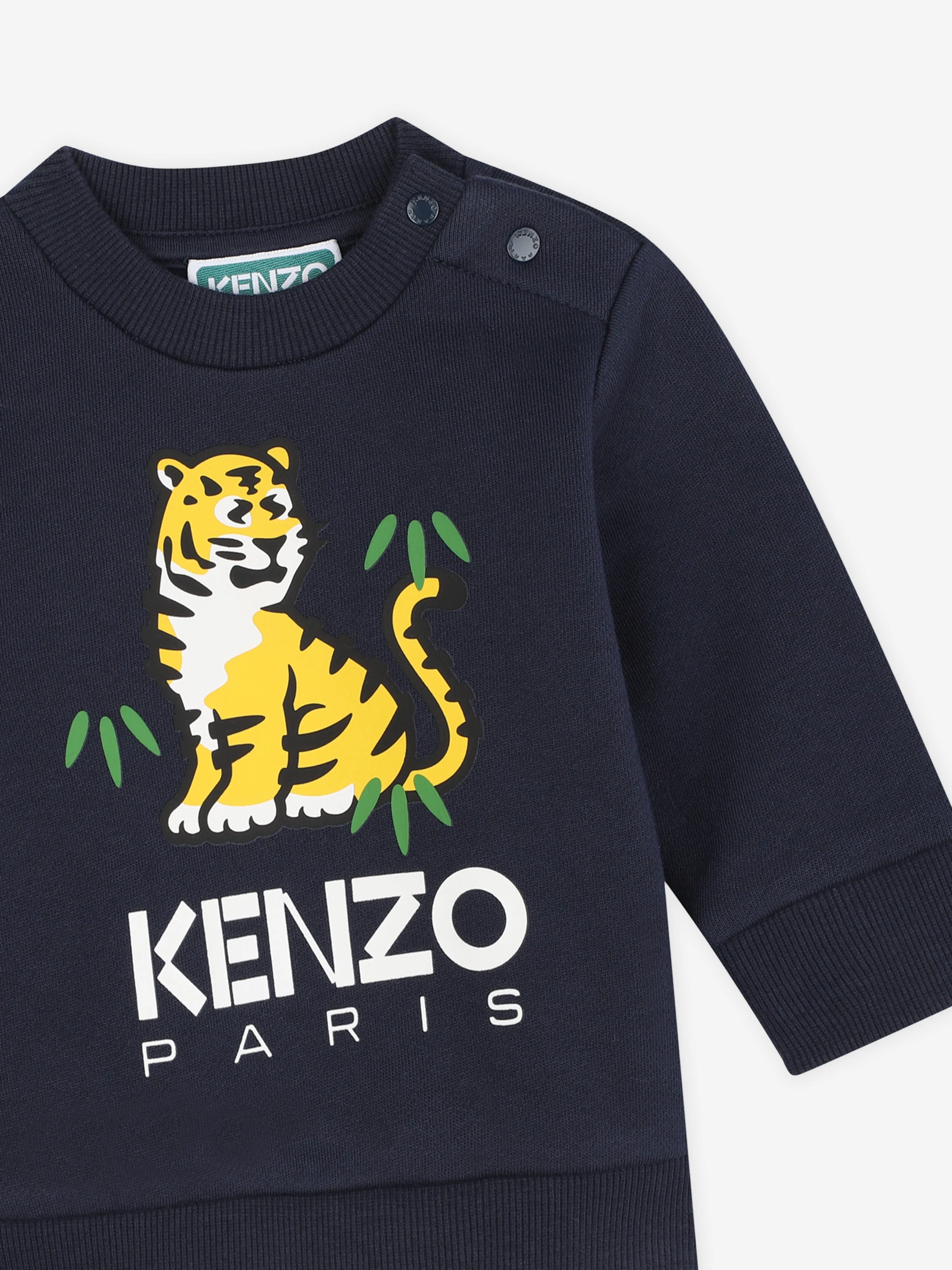 KENZO Baby Boys Kotora Logo Sweatshirt in Navy