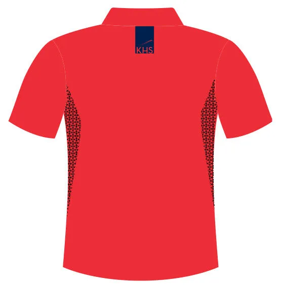 Kincumber High School PASS/SLR Sports Polo Shirt - Red