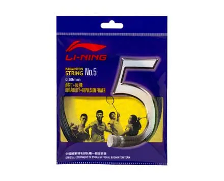 Li Ning BADMINTON STRING NO. 5 SINGLE ROLL [AXJJ006]